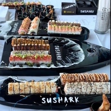 Sushark Rolls Platter*.