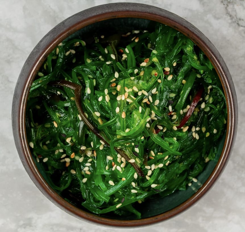 Seaweed Salad.