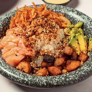 Sunset Salmon Poke*