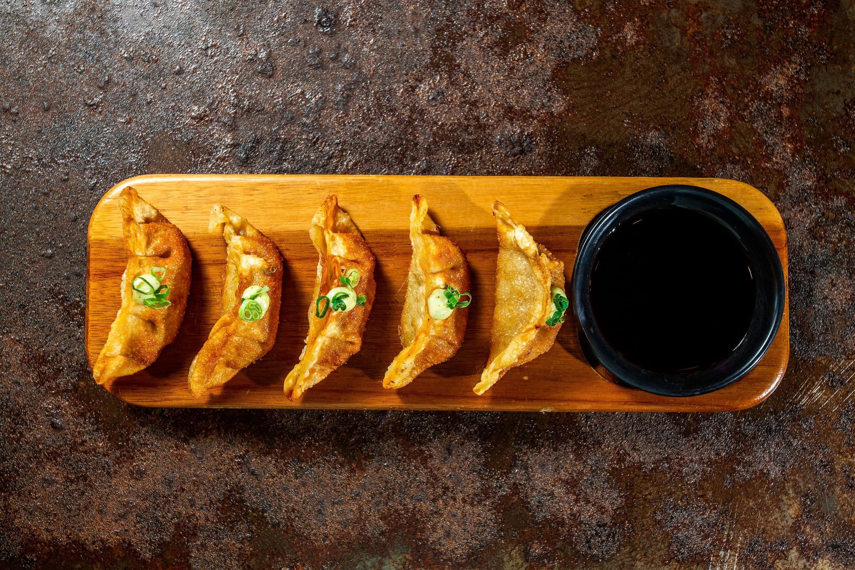 Gyozas.